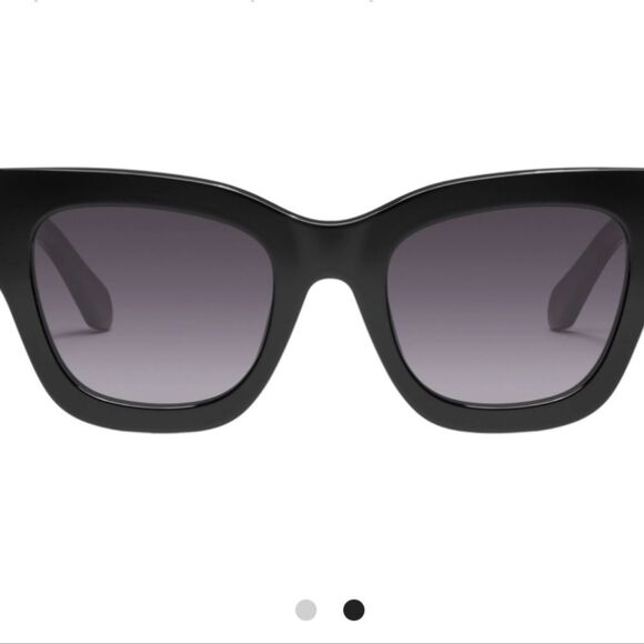Quay Australia By The Way Oversized Sunglasses - Black/Gradient - Picture 2 of 9